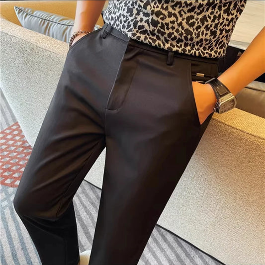 Stylish Men's Slim Fit Formal Pants