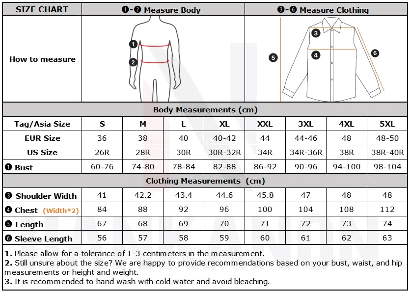 Elegant striped long-sleeved men's slim fit business shirt