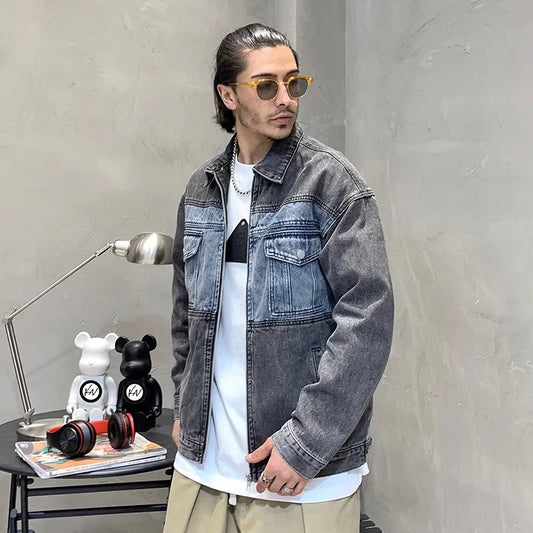 New Fashion Men's Casual Trendy Retro Vintage Jacket