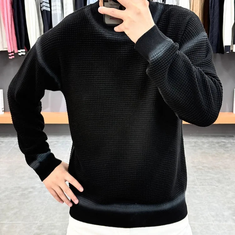 Alluring Men's Knitted Sweater Long Sleeve Casual Pullover