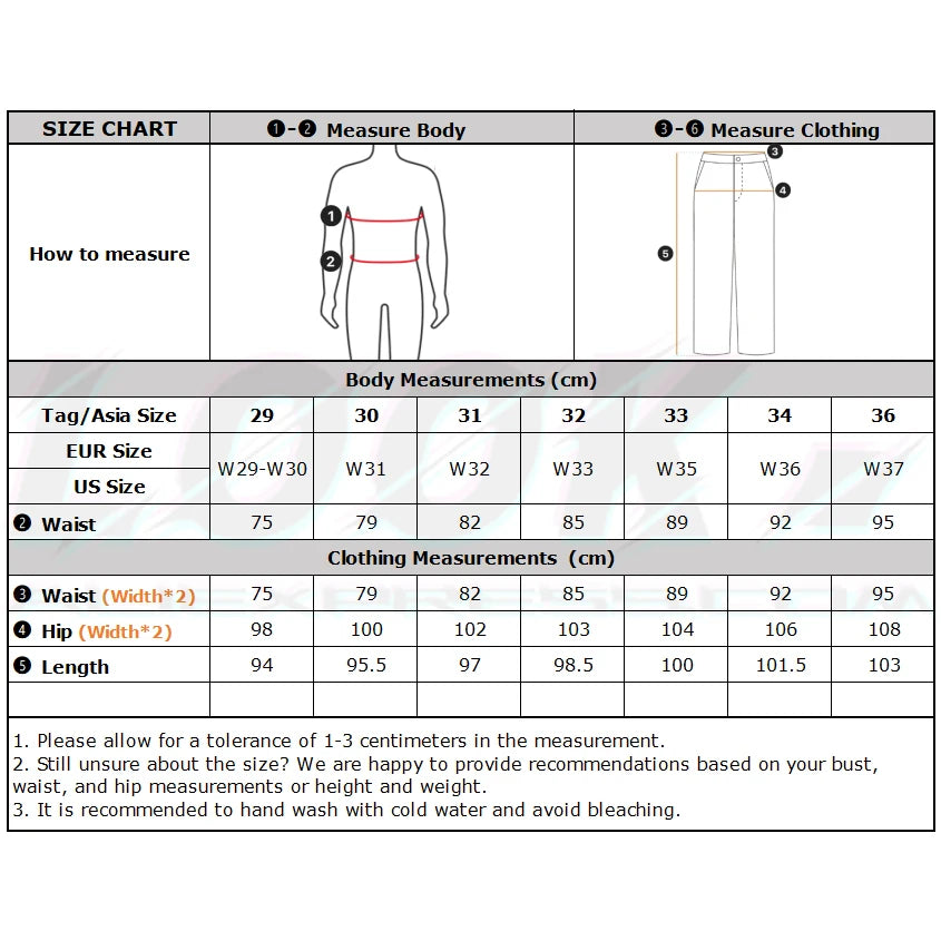 Men's Slim-Fit High Waist Pants
