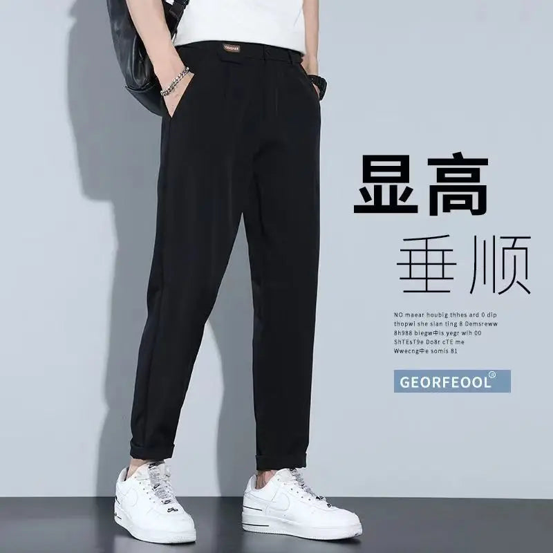 New Fashion Street Trend Versatile Casual Suit Pants For Men