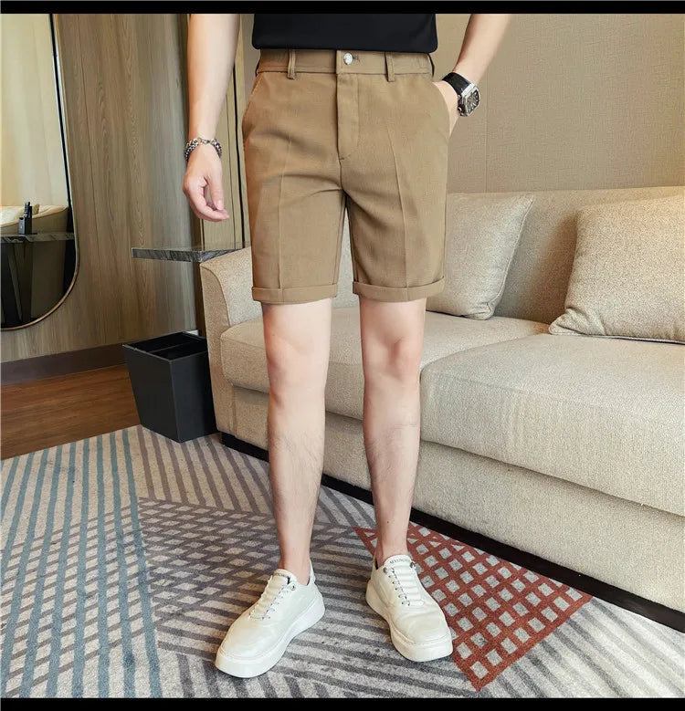 Men's Elastic Waist Summer Shorts