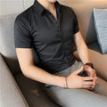 Men's Social Shirt High Quality  Short Sleeve Shirts  .It can be worn for office or casual wear