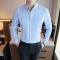 Hot Selling Business Striped Long Sleeve Shirt for  Men
