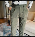 Men's Casual  Business Social Suit Pants .It can be worn for business office use.
