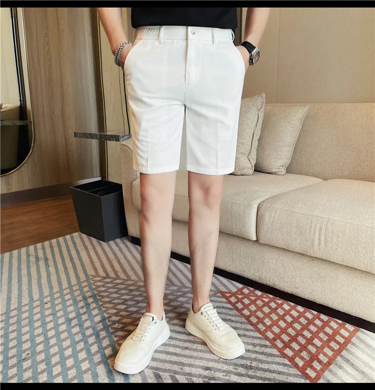 Men's Elastic Waist Summer Shorts