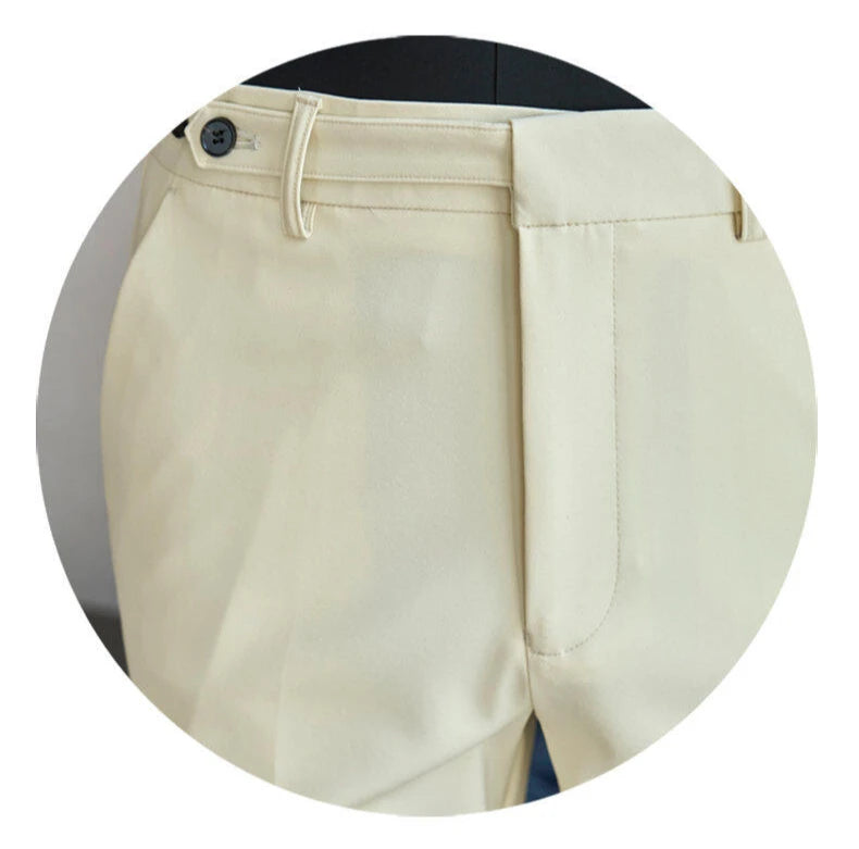 Men's Elegant Casual Business Slim-fit Dress Pants.