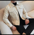 High Quality Autumn Leather Jacket for Men