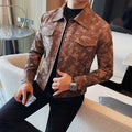 High Quality Autumn Leather Jacket for Men