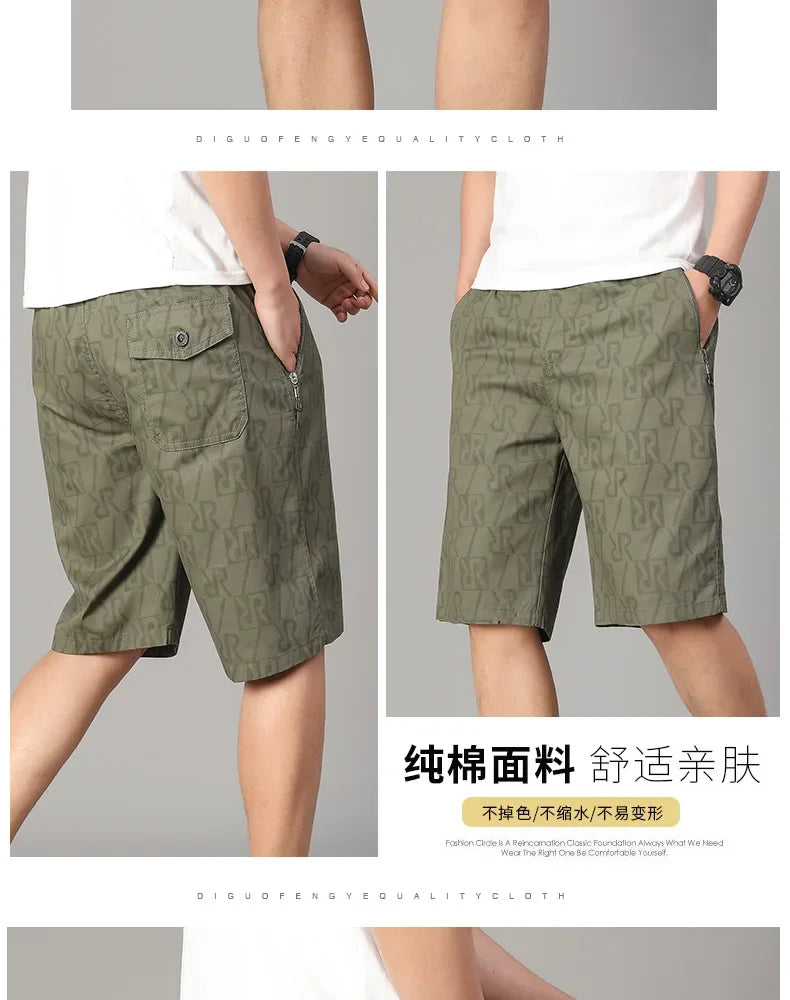 Shorts for Men's Thin Versatile Cotton Material