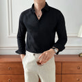 2025 Autumn New Arrival Men's Long - Sleeve Business Casual Shirt