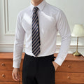 2025 Autumn New Arrival Men's Long - Sleeve Business Casual Shirt