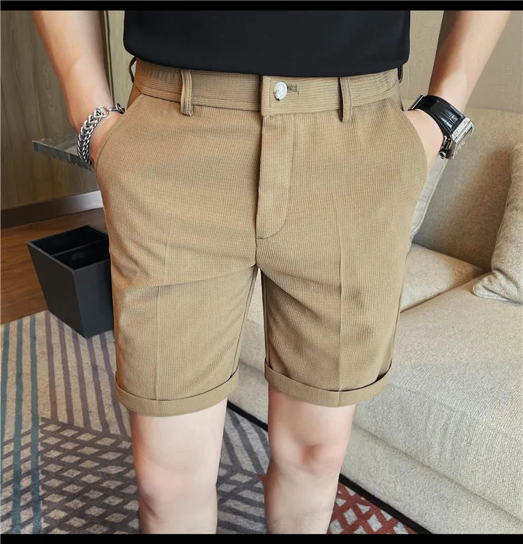 Men's Elastic Waist Summer Shorts