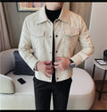 High Quality Autumn Leather Jacket for Men