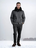 European Winter Men's Marvelous   Zippered Pocket Jacket for Men