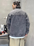 New Fashion Men's Casual Trendy Retro  Vintage  Jacket