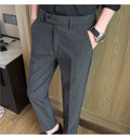 Men's Classy  Stretch Waist, Casual Pants  Slim Fit
