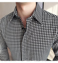 High Quality Vintage  Non Iron Long Sleeve  Shirts For Men