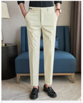 Men's Elegant Casual Business Slim-fit Dress Pants.