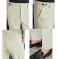 Men's Elegant Casual Business Slim-fit Dress Pants.
