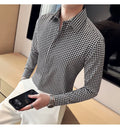 High Quality Vintage  Non Iron Long Sleeve  Shirts For Men