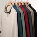 V-neck sweater men's business casual stretchable, warm autumn new pullover knitwear.