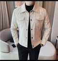 High Quality Autumn Leather Jacket for Men