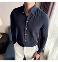 Men's Classy   Slim Fit Long Sleeve Shirt