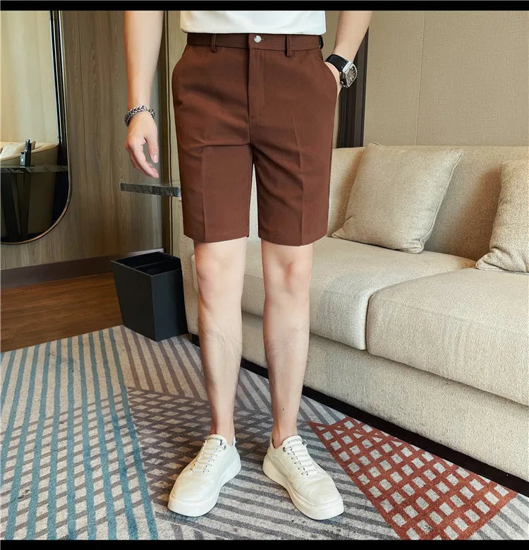 Men's Elastic Waist Summer Shorts