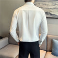 Cotton Men's Long - Sleeved Dress Shirt