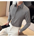 High Quality Vintage  Non Iron Long Sleeve  Shirts For Men