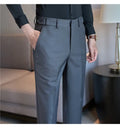 Men's  Premium Business  style Dress Pants with Flowing Light Texture
