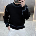 Alluring  Men's Knitted Sweater  Long Sleeve Casual Pullover