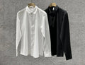 Cotton Men's Long - Sleeved Dress Shirt