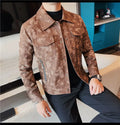 High Quality Autumn Leather Jacket for Men