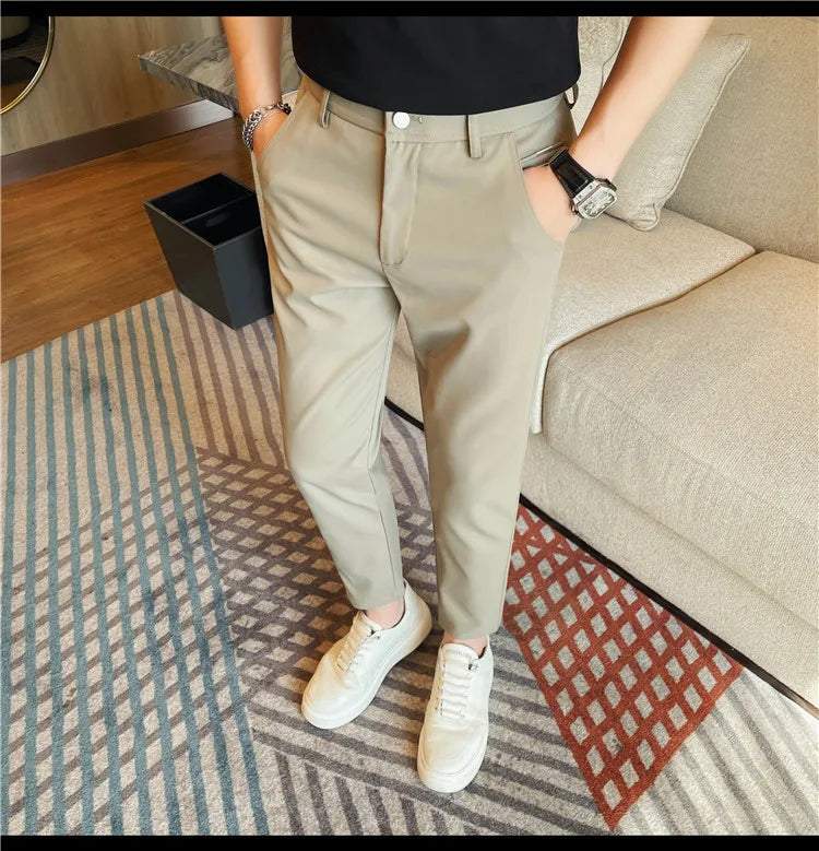 Stylish Men's  Slim Fit  Formal Pants
