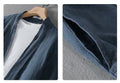 60% Ramie 40% Cotton High-quality Long-sleeve Jacket, Casual Everyday Cloak Jacket for Men