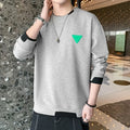Men's Casual Sweater Long Sleeve Pullovers Fashion Crew Neck Sweatshirt