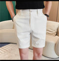 Men's Elegant Elastic Gray shorts Latest Fashion