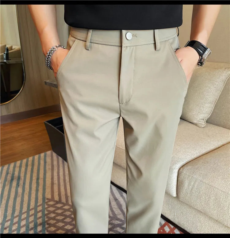 Stylish Men's  Slim Fit  Formal Pants