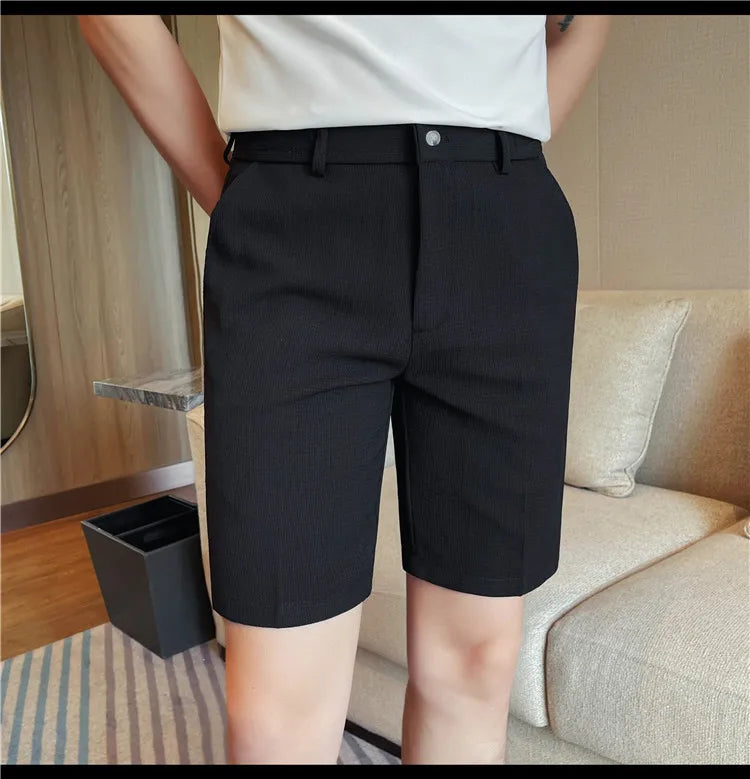 Men's Elastic Waist Summer Shorts