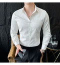 Elegant Slim Fit  Social Shirt For Men Clothing