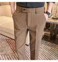 Men's Classy  Stretch Waist, Casual Pants  Slim Fit