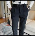 Men's Casual  Business Social Suit Pants .It can be worn for business office use.