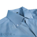 Men's Italian Collar Shirt, Wrinkle-free, Fashionable, Slim-fit