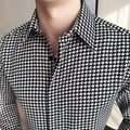 High Quality Vintage  Non Iron Long Sleeve  Shirts For Men