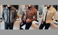 High Quality Autumn Leather Jacket for Men