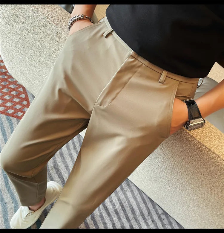 Stylish Men's  Slim Fit  Formal Pants
