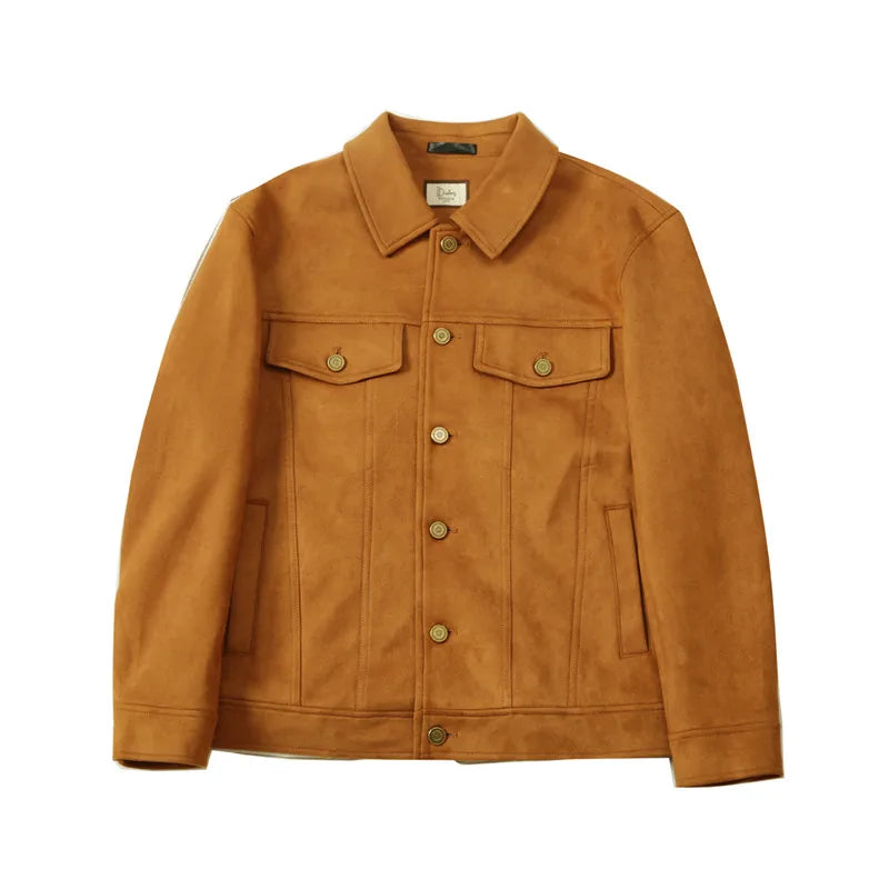 Autumn and Winter High-Grade Deerskin Velvet Padded Jacket